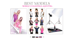 Desktop Screenshot of bestmodels.lv
